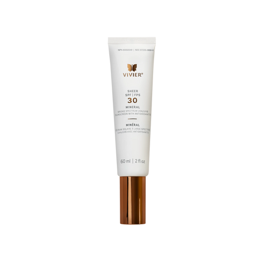 Sheer Mineral TINT SPF 30 60ml Available Online in Edmonton from Youthful You Aesthetics